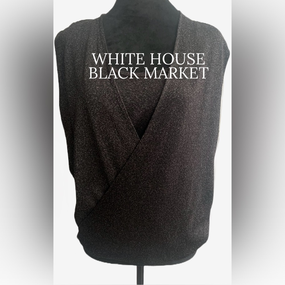 White House Black Market Dressy Blouse-NWOT.‎